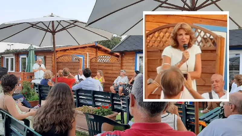 Primavera della Calabria, Anna Falcone dagli amici di Montepaone