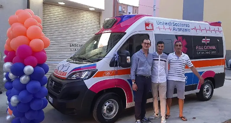 Inaugurata modernissima ambulanza Fratelli Catania Soccorso
