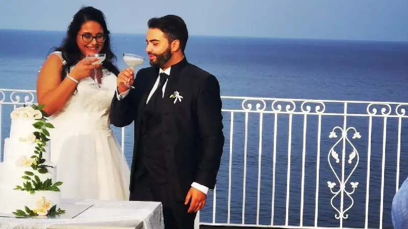 Auguri agli sposini Antonella di Girifalco e Domenico di Catanzaro