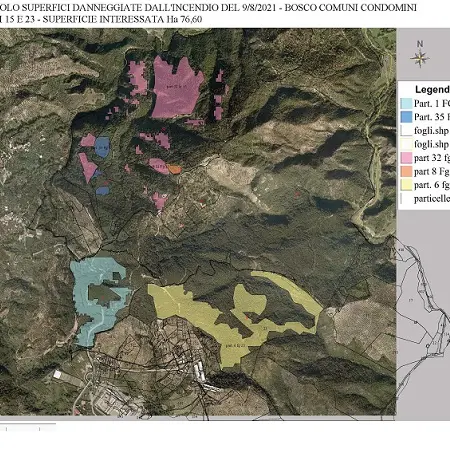 Incendio Siano, Cambiavento smentisce le cifre del sindaco con dati e foto