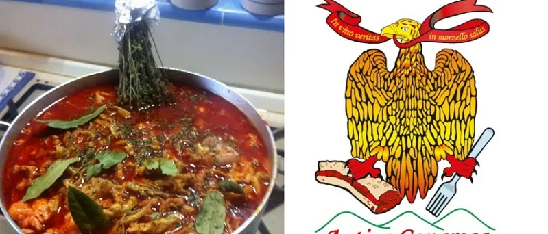 Una targa in vico I Piazza Roma per immortalare l'importanza del morzello