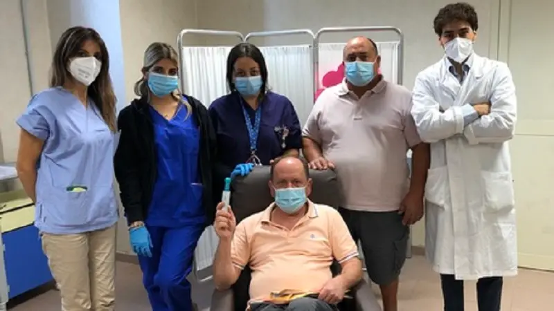 Numerose adesioni al \"De Lellis\" per la siringa senza ago