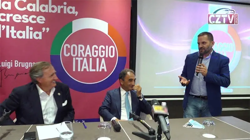 Brugnaro ed Abramo: \"Coraggio Italia parte dalla Calabria\" - VIDEO