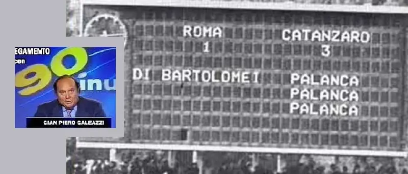 Addio a Galeazzi, voce di eventi top tra cui Roma-Catanzaro 1-3 - VIDEO