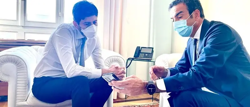 Sanità, Occhiuto incontra Speranza: \"Ottimo rapporto con lui\"