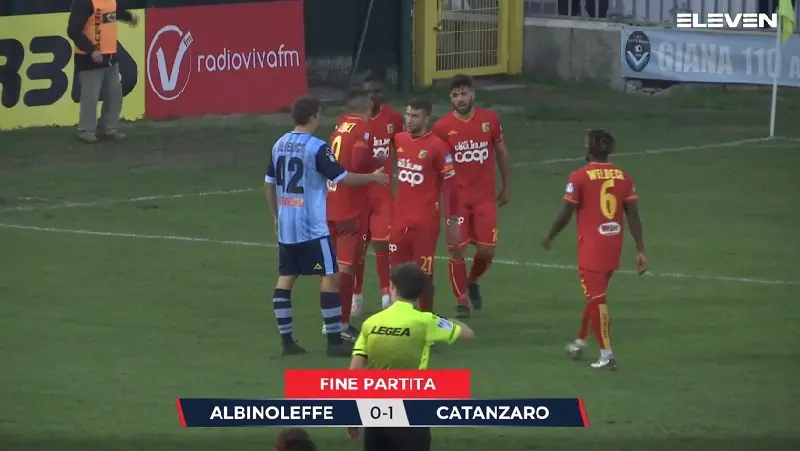 Cade tabù-Albinoleffe: Cinelli-gol regala le semifinali di Coppa Italia -VIDEO
