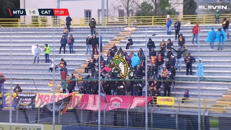 Calcio, Aquile imbrigliate anche dal modesto Monterosi Tuscia - VIDEO