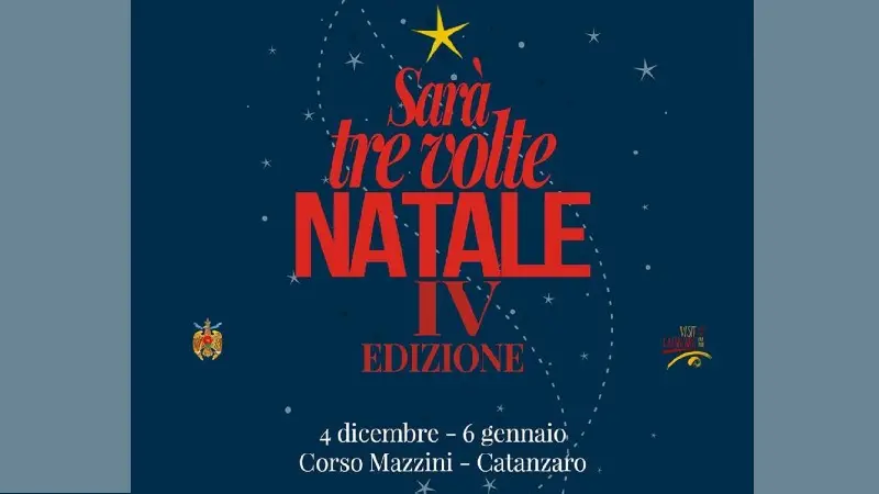 Festività, presentato il cartellone di \"Sarà 3 volte Natale\"