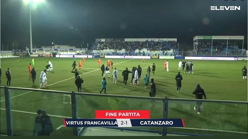 A Francavilla (2-1) tutti i limiti di un Catanzaro bifasico - VIDEO