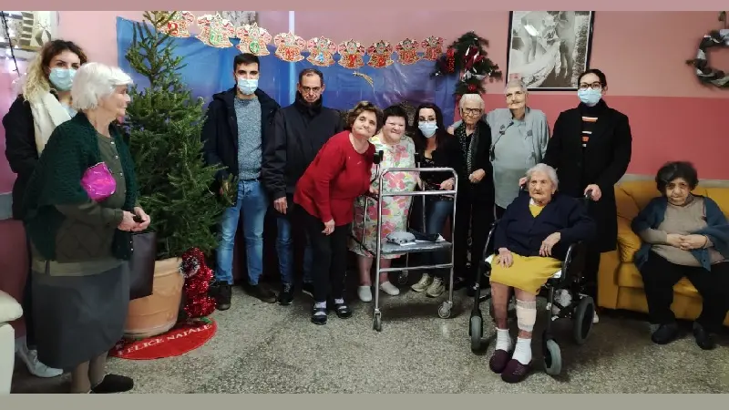 La dolcezza del Natale tra gli ospiti della Comunità S. Sebastiano
