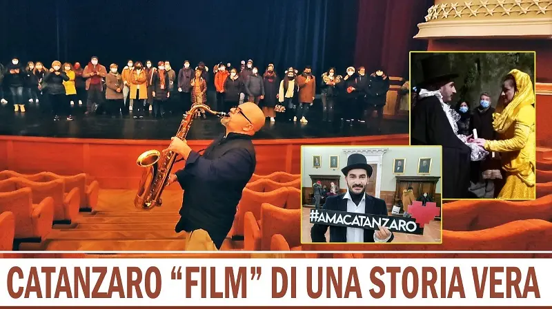 L'amore di Saverio e Rachele per le vie del centro - VIDEO