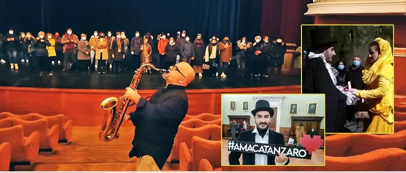 L'amore di Saverio e Rachele per le vie del centro - VIDEO