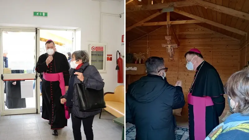 Mons. Maniago inizia dalla 'porta stretta' ed incontra gli ultimi