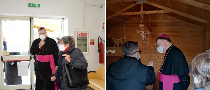 Mons. Maniago inizia dalla 'porta stretta' ed incontra gli ultimi