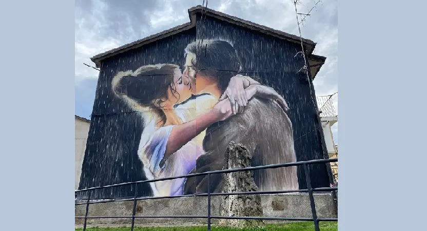 L'amore al tempo del covid: murales a Girifalco
