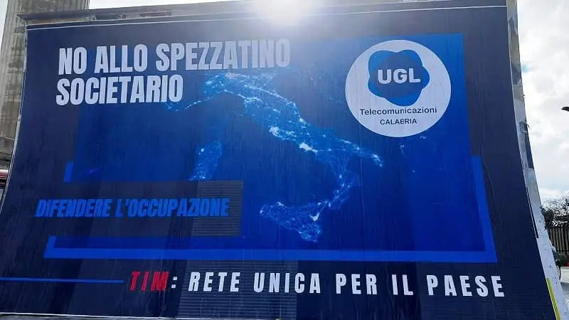 TIM Siano, mobilitazione UGL per gli 800 dipendenti - VIDEO