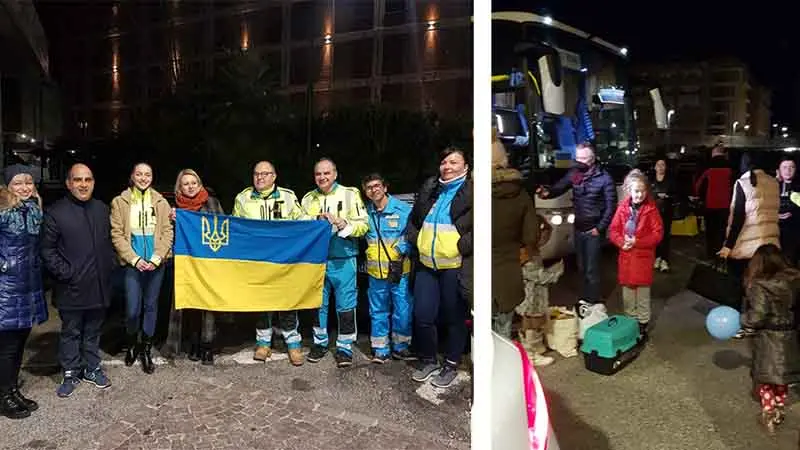 Ucraina: a Soverato via Catanzaro primo gruppo di profughi