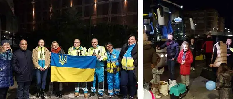 Ucraina: a Soverato via Catanzaro primo gruppo di profughi
