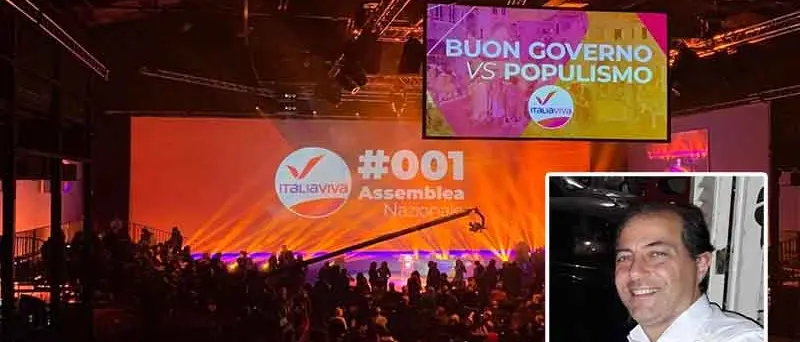 Italia Viva punta sul progetto di rilancio proposto dal prof. Donato
