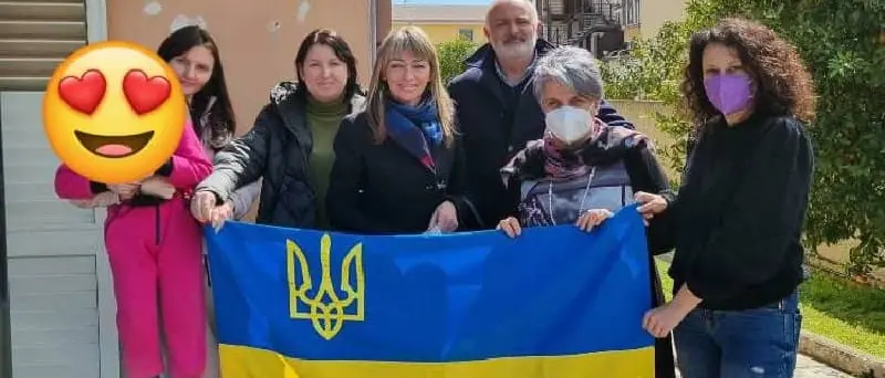 Due donne ed una bimba ucraine accolte da 'Mondo Rosa'