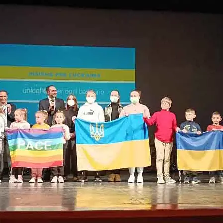 Unicef, una 'risata' di beneficienza per l'Ucraina