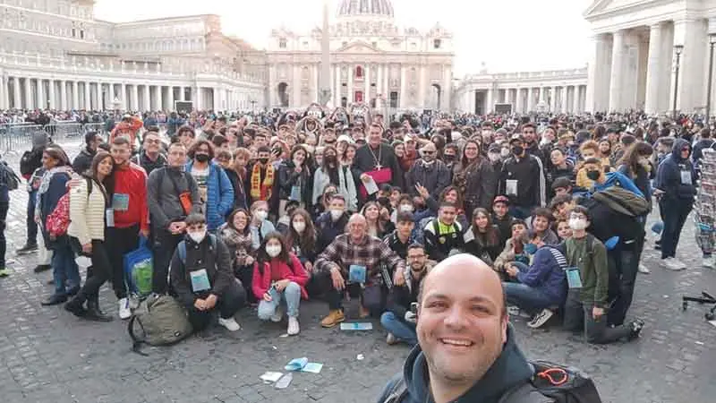 I giovani della diocesi dal Papa: musica, allegria e spiritualità