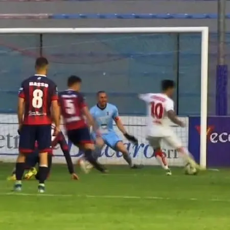 Tre gol alla Vibonese ed i giallorossi ai play off da secondi - VIDEO