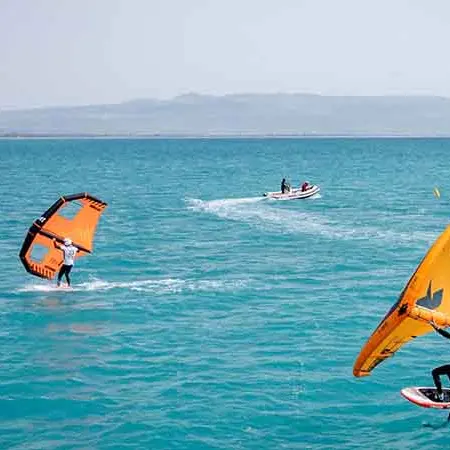 Gizzeria, assaggio di mondiali Kite con il 'Wingfoil'