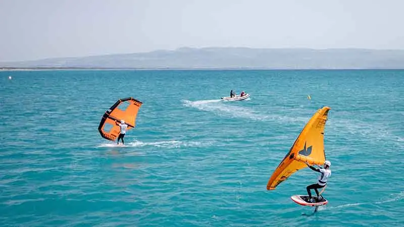 Gizzeria, assaggio di mondiali Kite con il 'Wingfoil'