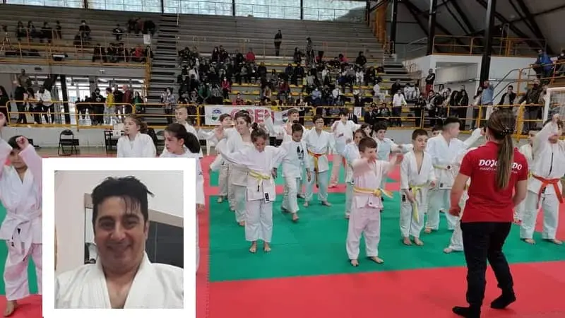 PalaGallo, festa di bambini al 1° Trofeo Sinibaldo Scalise di Judo