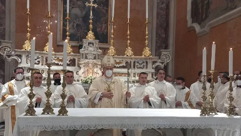 Mons. Maniago ordina quattro giovani diaconi