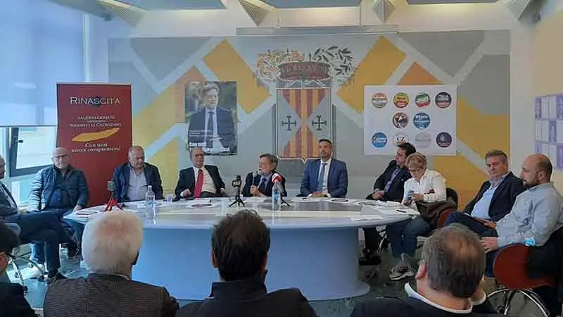 10 liste per Donato: \"Non ammucchiata ma convergenza su progetto-città\"