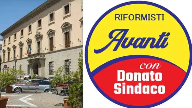 Comunali, ecco la lista \"Riformisti Avanti\" (Donato)