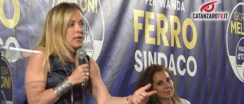 Meloni (FDI): \"Noi abbiamo Wanda Ferro, persona libera e stimata\" - VIDEO