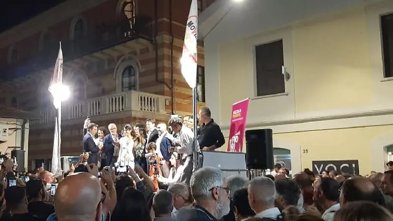 Conte esalta Fiorita e chiede di cambiare Catanzaro \"Mò\"