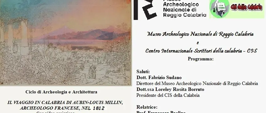 Reggio,\u00A0Francesca Paolino racconta il viaggio in Calabria di Aubin-Louis Millin\n