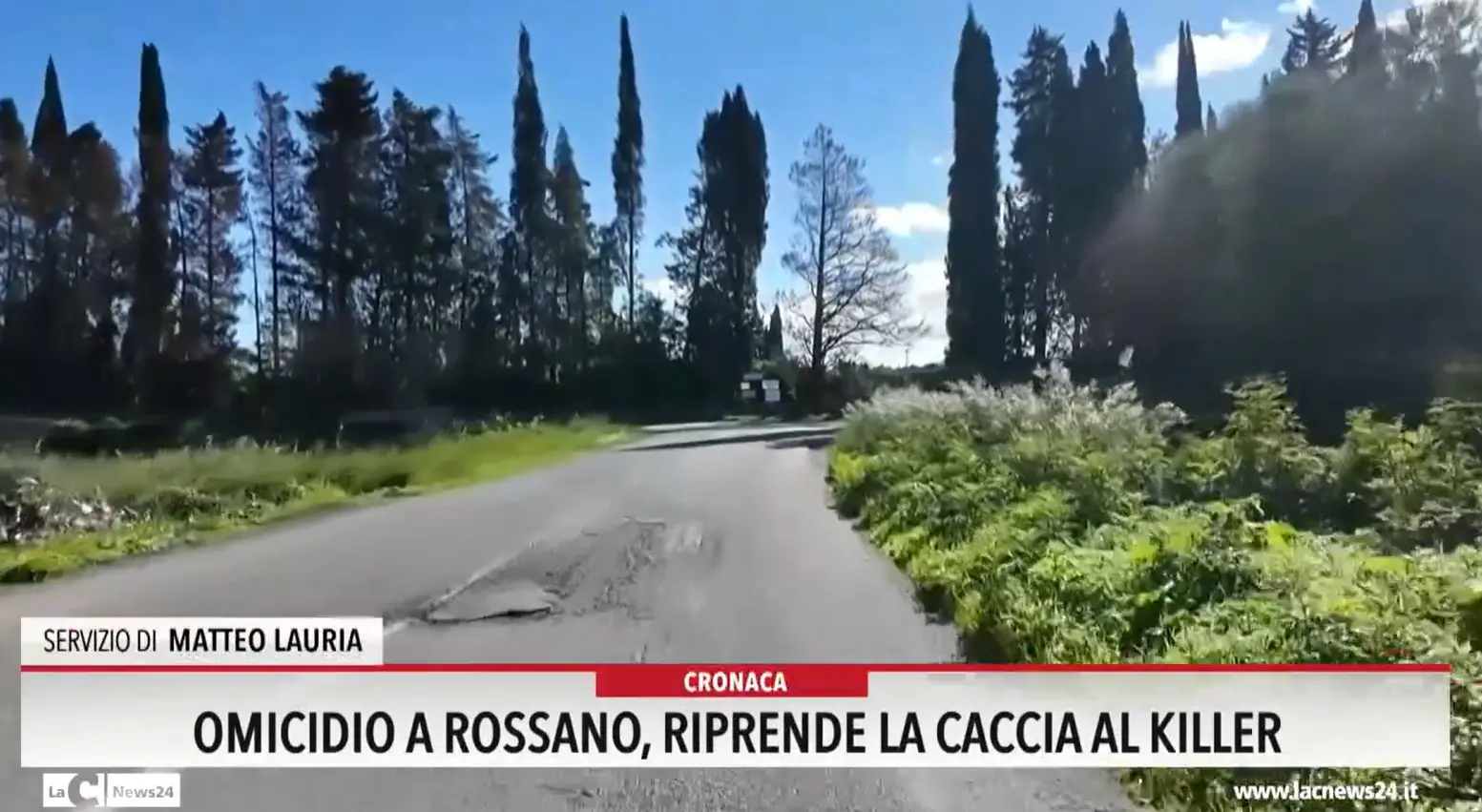 Omicidio a Rossano, riprende la caccia al killer