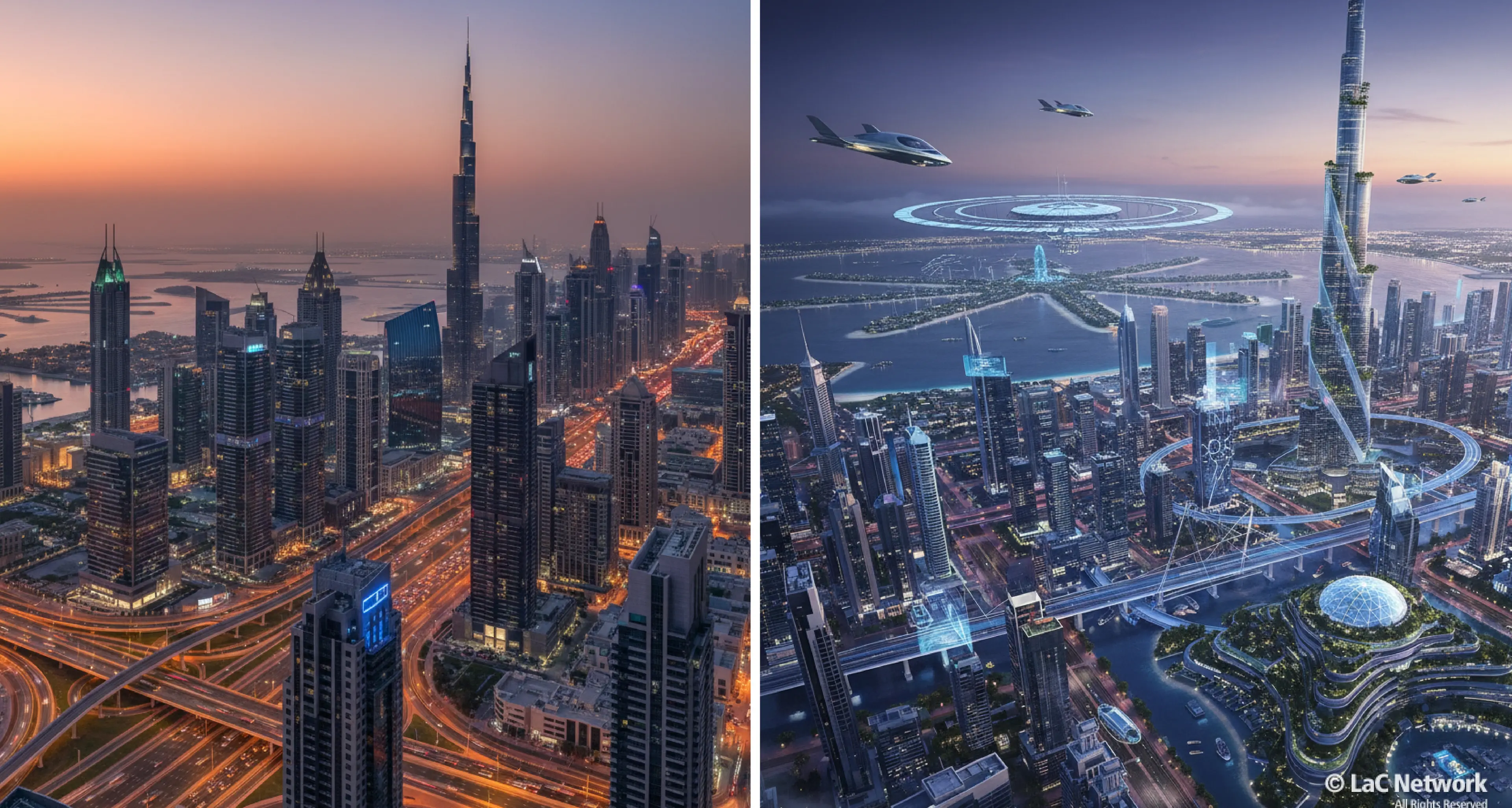 A Dubai il futuro è già presente: auto volanti, città smart e pagamenti in crypto\n