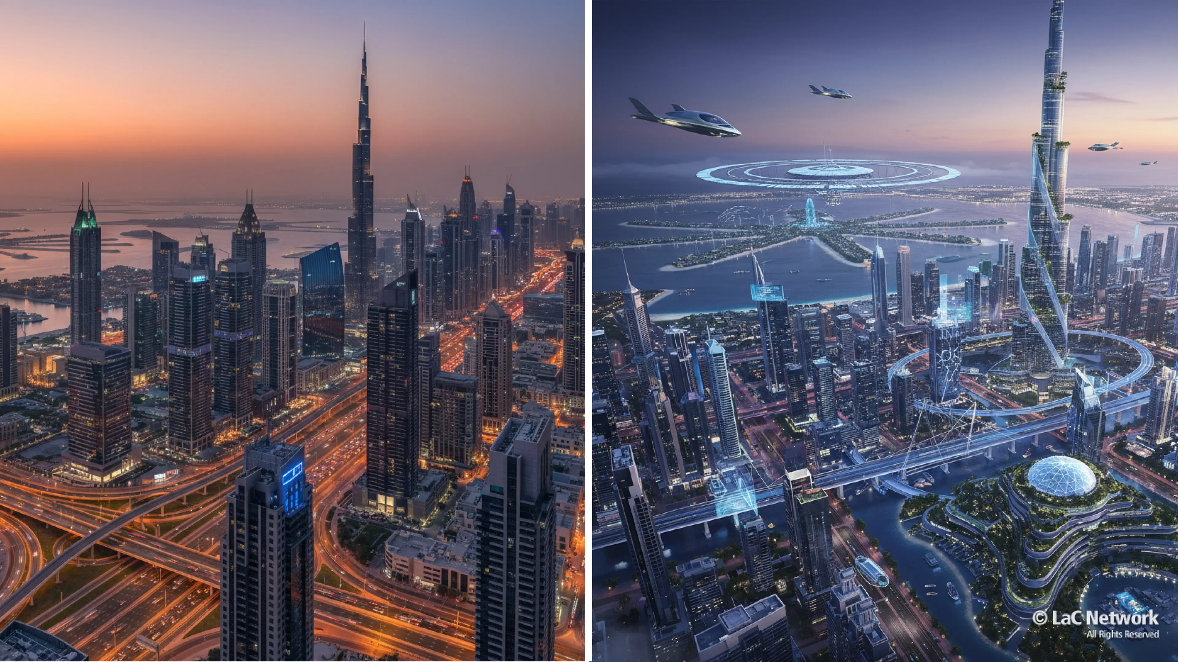 A Dubai il futuro è già presente: auto volanti, città smart e pagamenti in crypto\n
