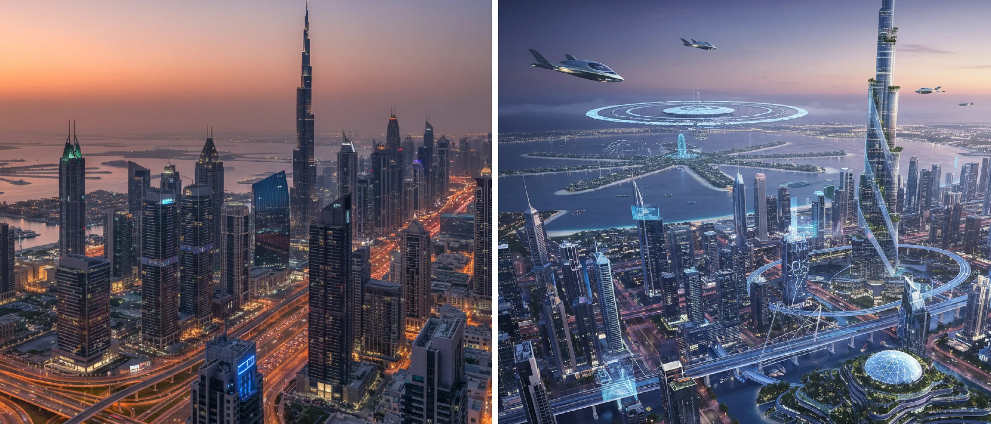 A Dubai il futuro è già presente: auto volanti, città smart e pagamenti in crypto\n