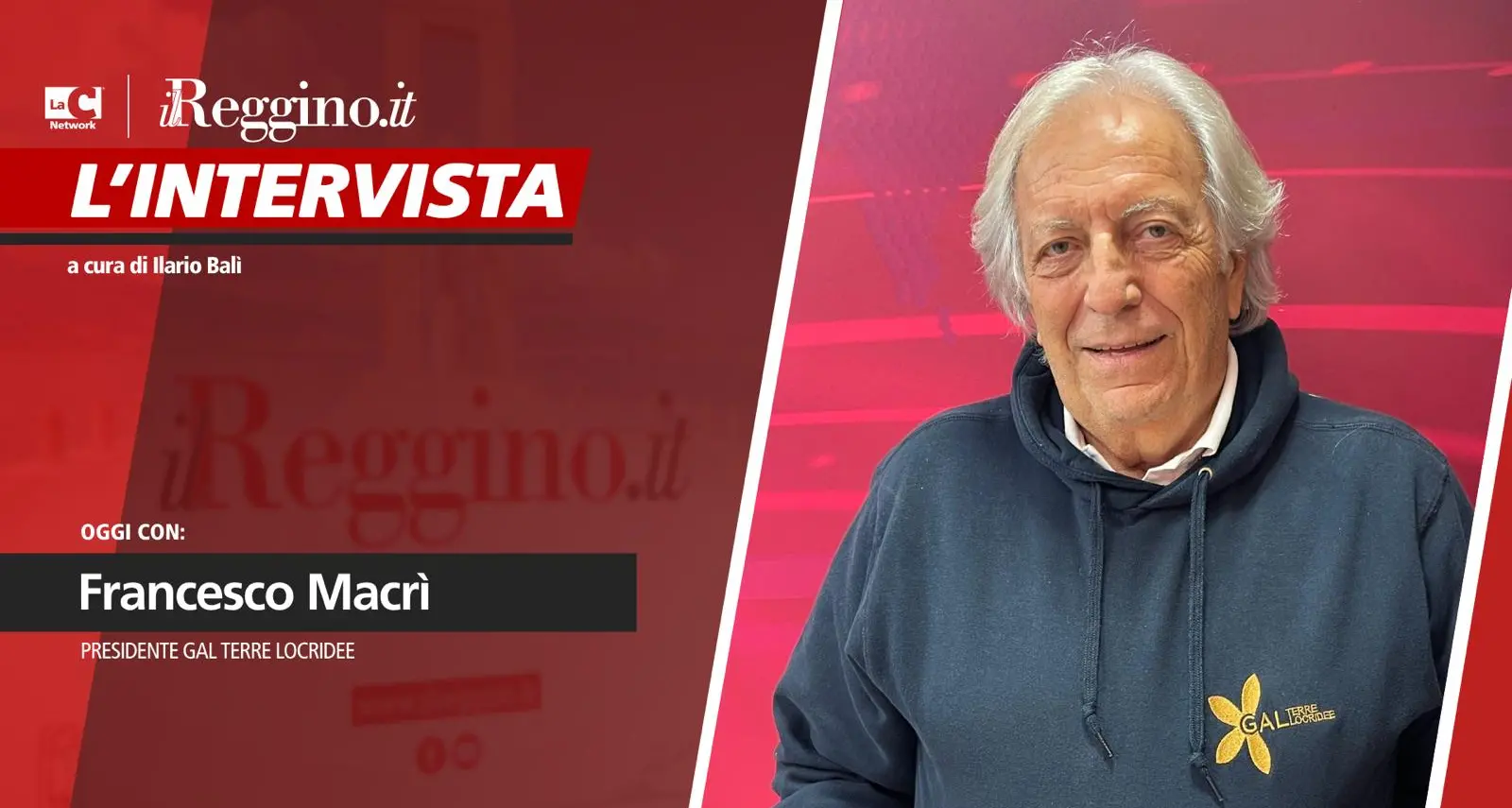 A TU PER TU | Macrì «Ecco la nostra strategia di sviluppo della Locride»\n