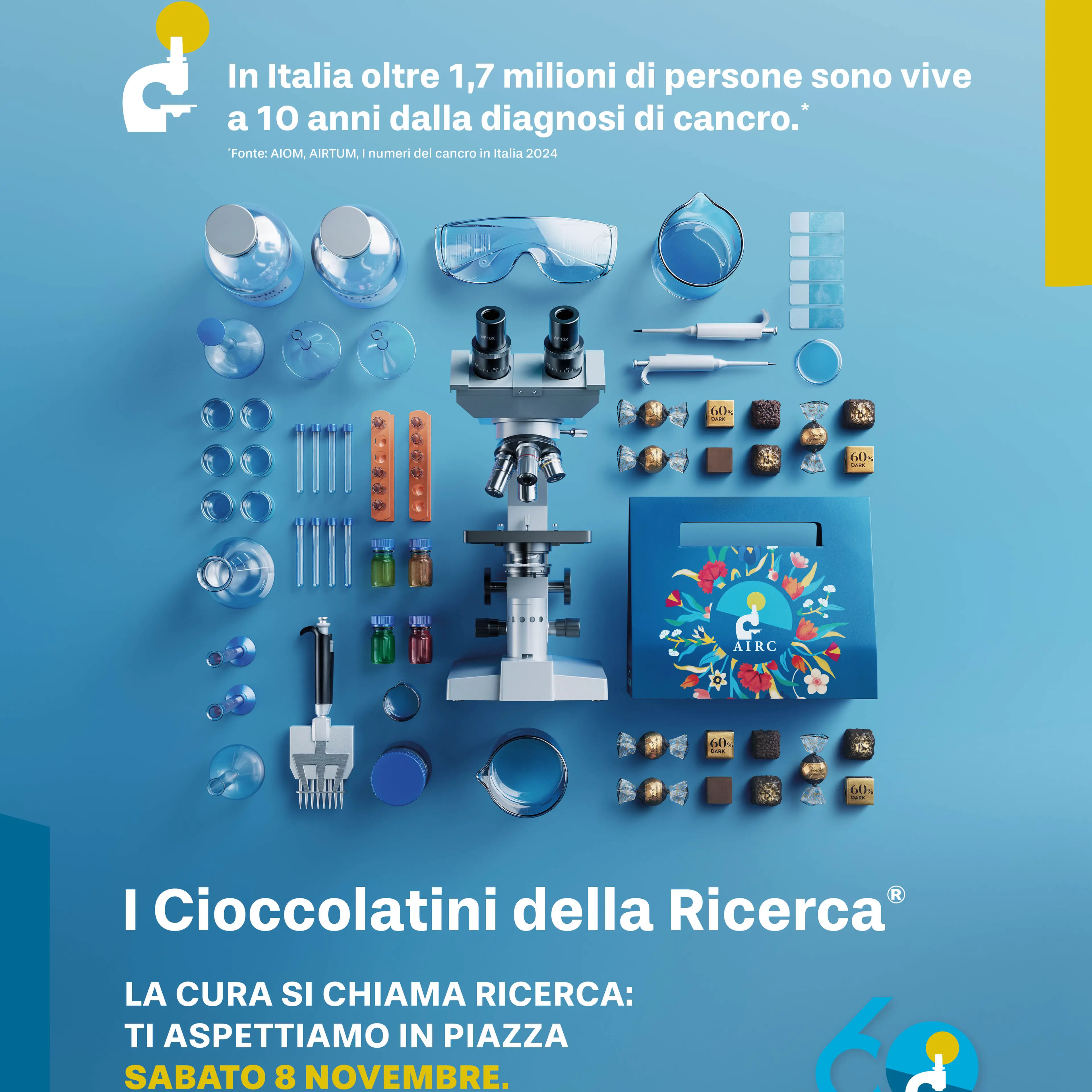 A Reggio Calabria\u00A0torna la raccolta fondi AIRC con “I Cioccolatini della Ricerca”\n