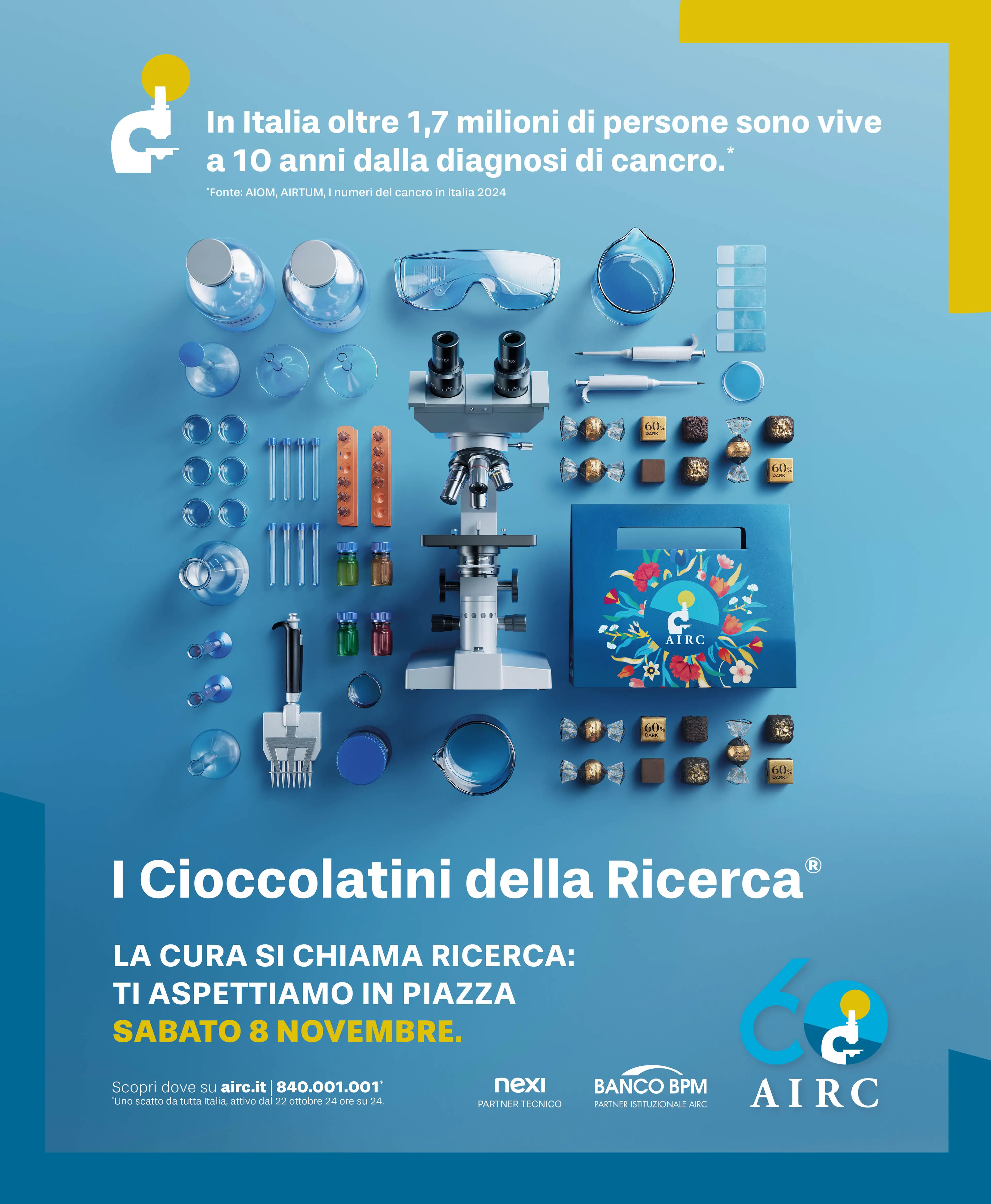 A Reggio Calabria\u00A0torna la raccolta fondi AIRC con “I Cioccolatini della Ricerca”\n