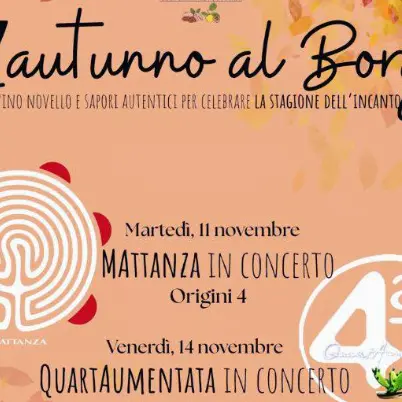 Reggio, due serate speciali a Borgo Nocille l’11 e il 14 novembre per celebrare l’autunno