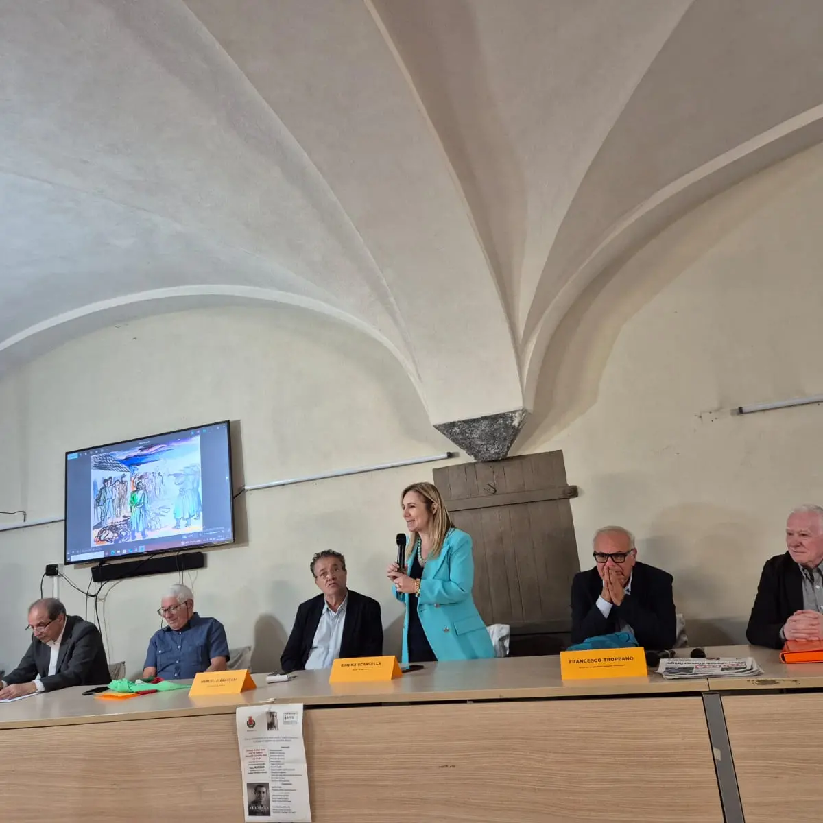 Gioia Tauro,\u00A0presentato il saggio\u00A0di Aldo Polisena “Alioscia. La storia di un Partigiano calabrese: Franco Sergio”\n