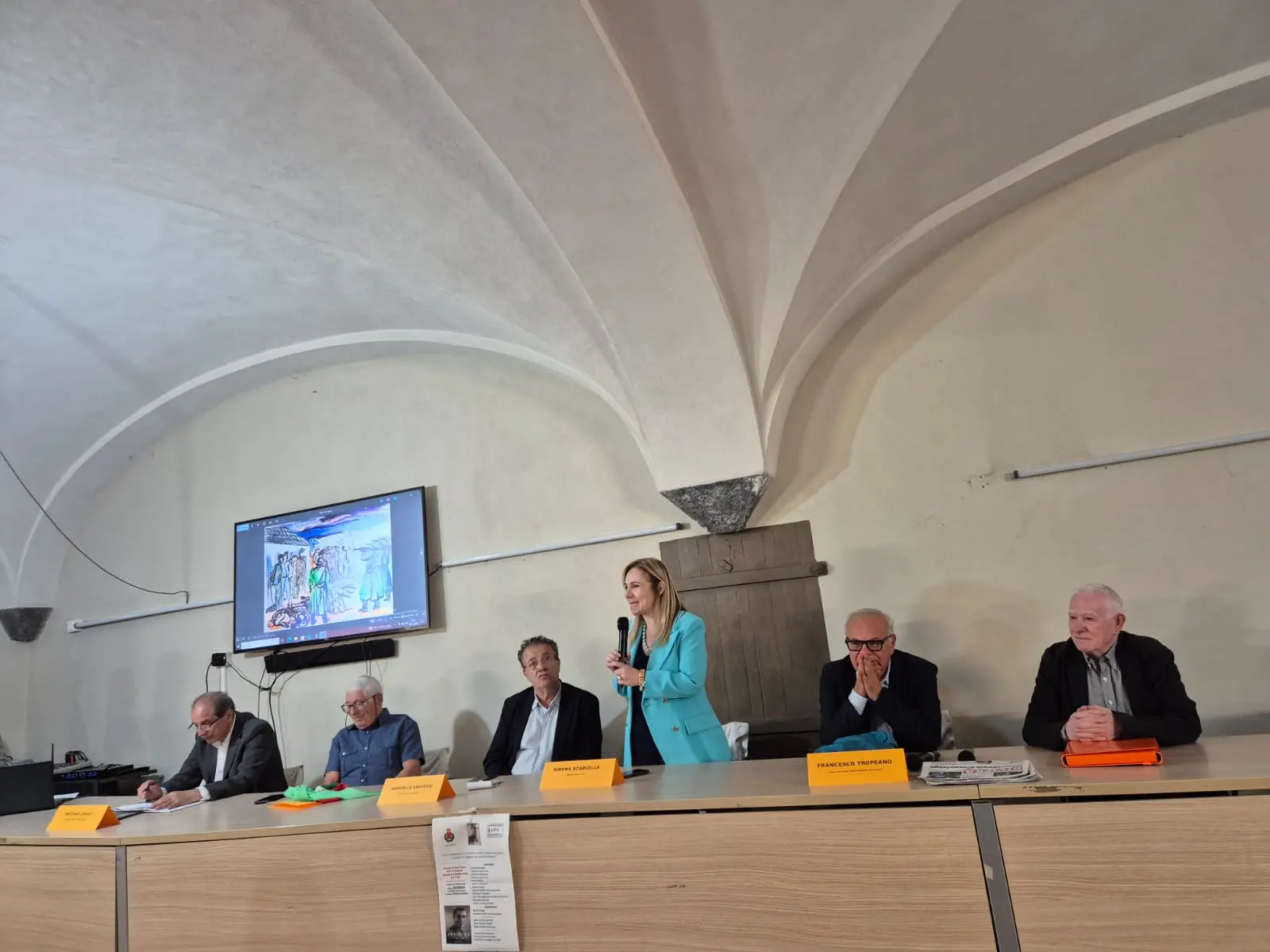 Gioia Tauro,\u00A0presentato il saggio\u00A0di Aldo Polisena “Alioscia. La storia di un Partigiano calabrese: Franco Sergio”\n