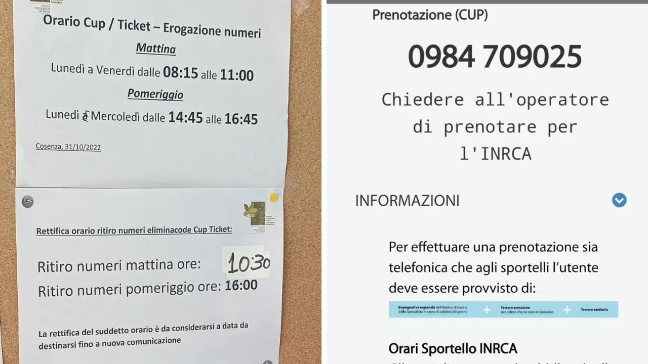 Cup Inrca, «chiusura anticipata dello sportello e orari modificati arbitrariamente»\n