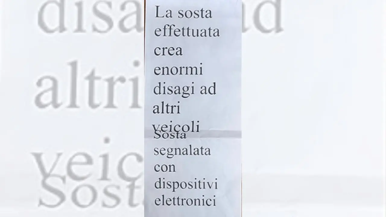 La Polizia Locale di Rende lancia l’allarme: «Falsi avvisi di divieto di sosta lasciati sulle auto in zona Università»\n