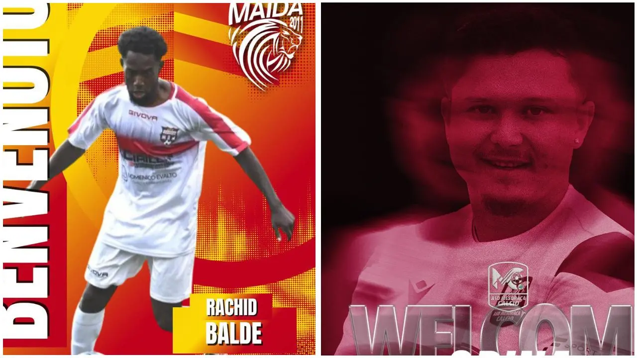 Dilettanti, il mercato scalda il weekend: il Mesoraca pesca in Svizzera e ingaggia Spina. Per l'Atletico Maida ecco Balde\n