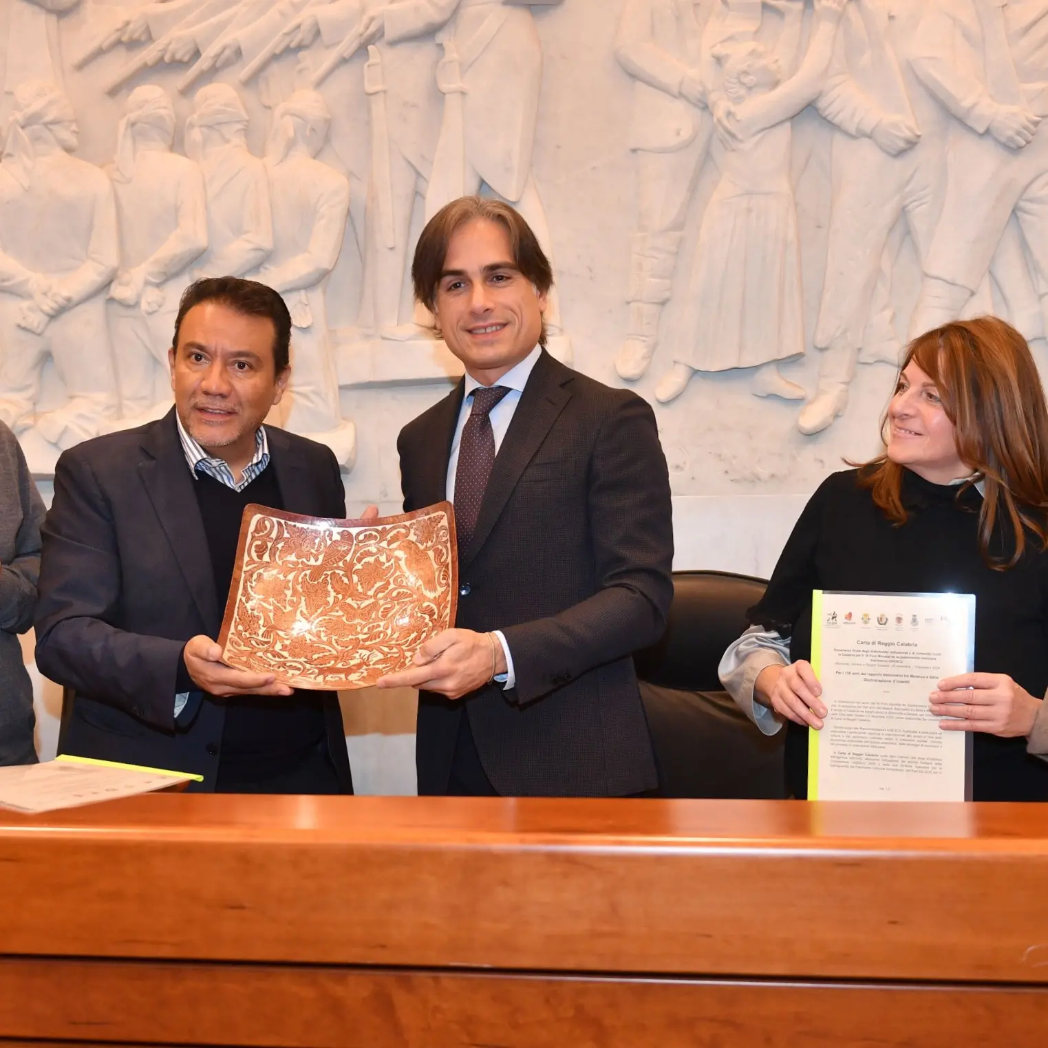 Falcomatà: «La Carta di Reggio Calabria diventa riferimento internazionale per la salvaguardia del patrimonio gastronomico»\n